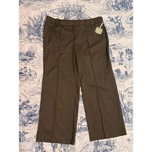 NEW WITH TAGS Ryegrass-Plus Regular Fit Wide Leg Trouser size 16W retails $70 gr